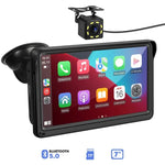 Pantalla Multimedia HD de 7 Pulgadas con Carplay y Cámara, Universal para Automóvil
